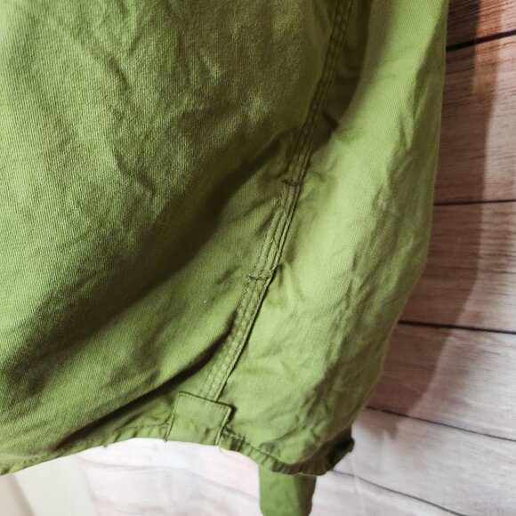 The Territory Ahead Men's Heavy Outdoor Button Shirt Size XLT Green Long Sleeve - Picture 8 of 14